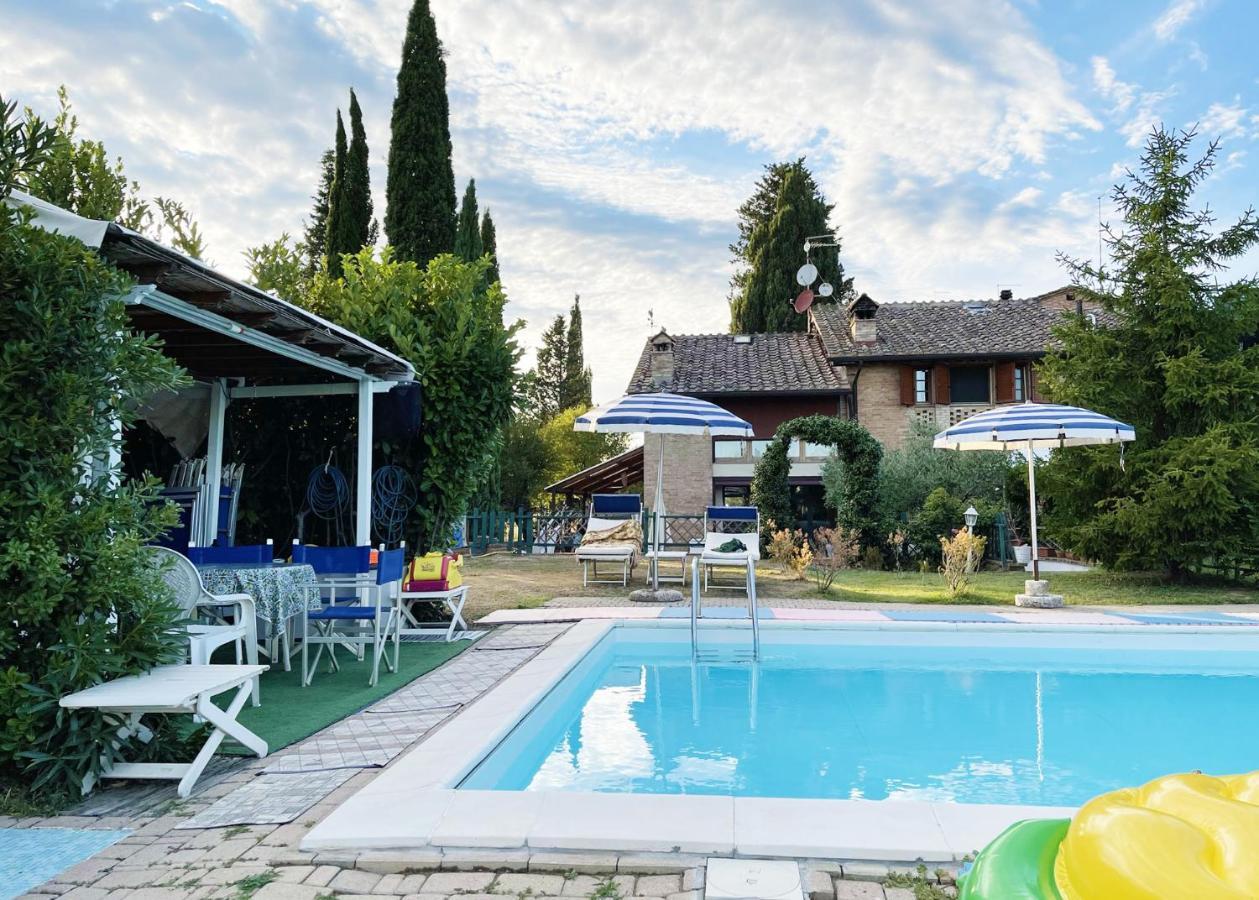 Appartamento Con Piscina E Giardino A סיינה מראה חיצוני תמונה